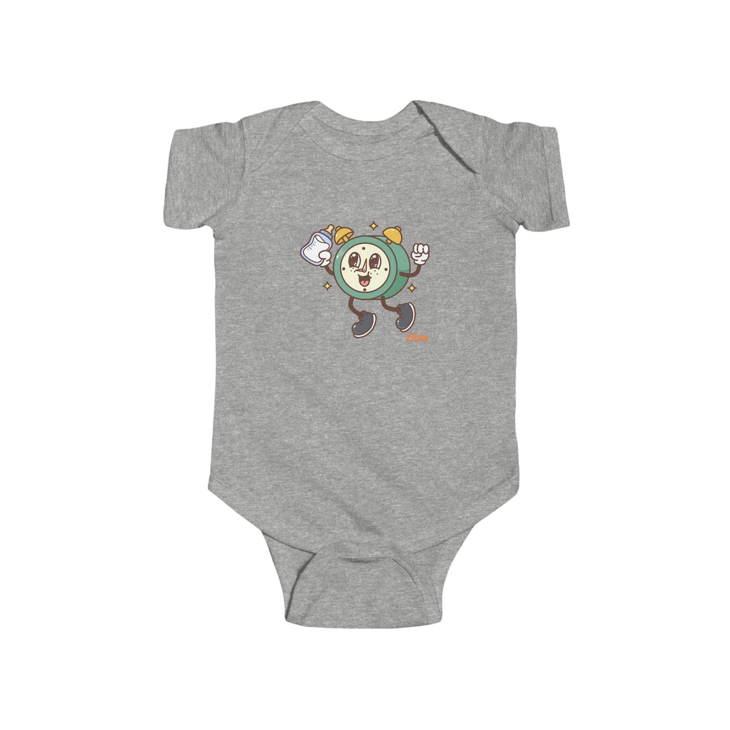 Infant Fine Jersey Bodysuit - Feeding Time