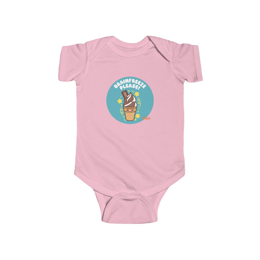 Infant Fine Jersey Bodysuit - Ice Cream