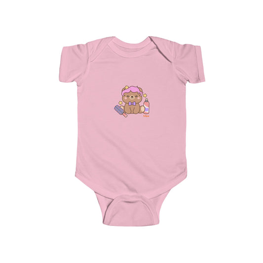 Infant Fine Jersey Bodysuit - Hair Bear