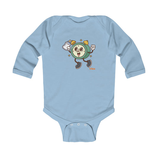 Infant Long Sleeve Bodysuit - Feeding Time