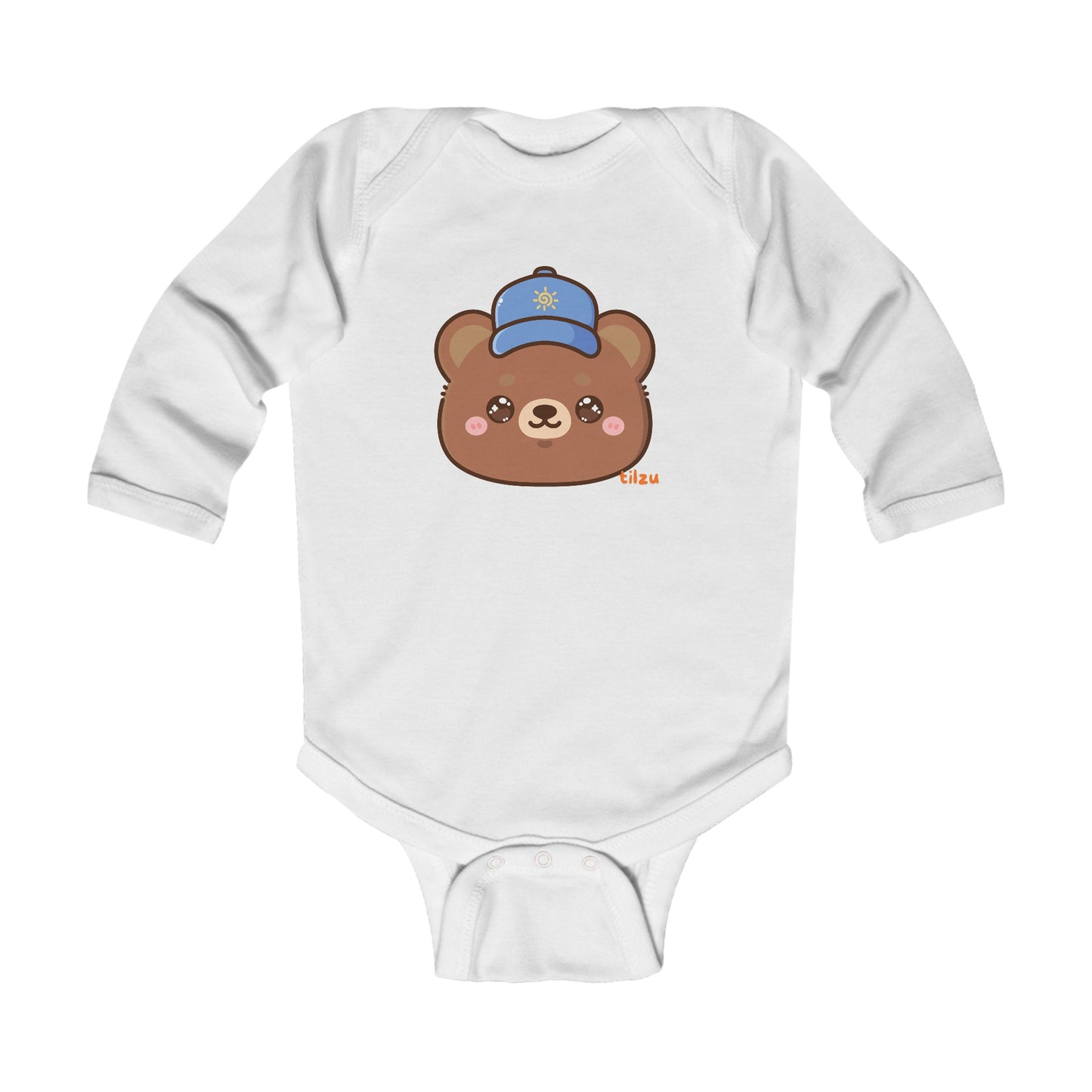 Infant Long Sleeve Bodysuit - Bear