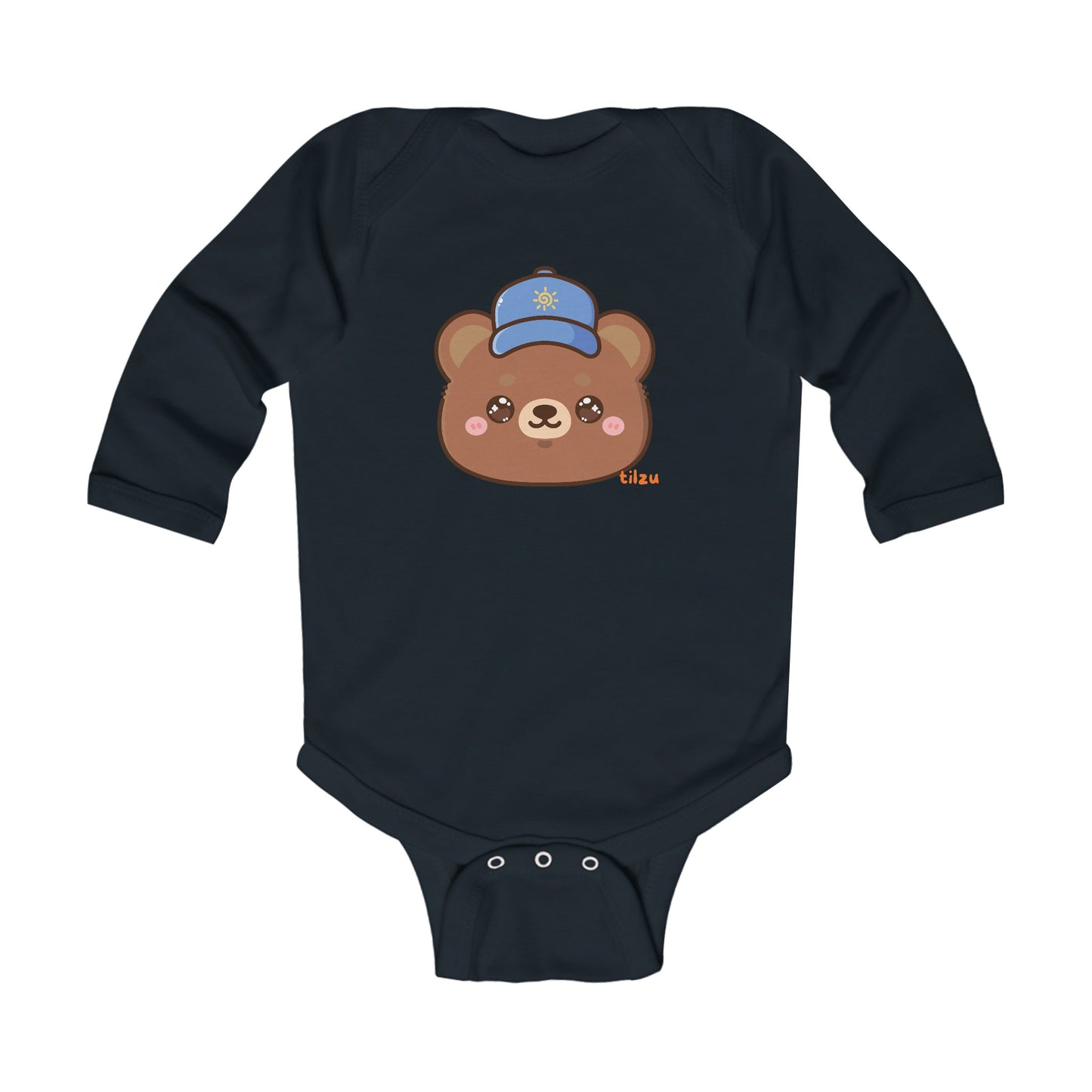 Infant Long Sleeve Bodysuit - Bear